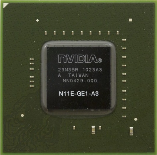 nVidia N11E-GE1-A3 (GeForce GTS 350M) Wymiana na nowy, naprawa, lutowanie BGA